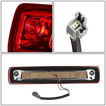 LUZ DE FRENO 15-18 CHEVY COLORADO, GMC CANYON - 3D - LED - RED