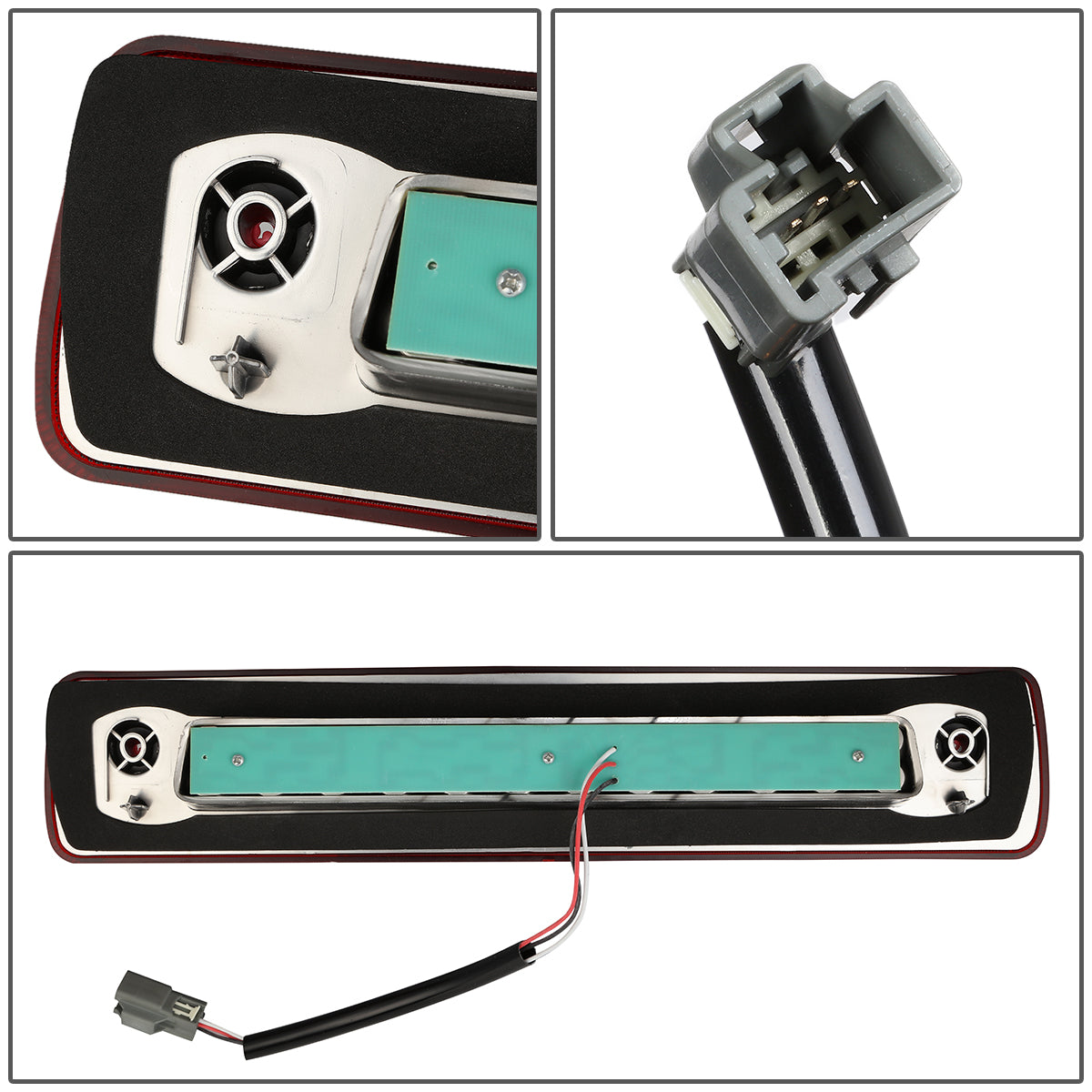 LUZ DE FRENO 15-18 CHEVY COLORADO, GMC CANYON - LED - RED