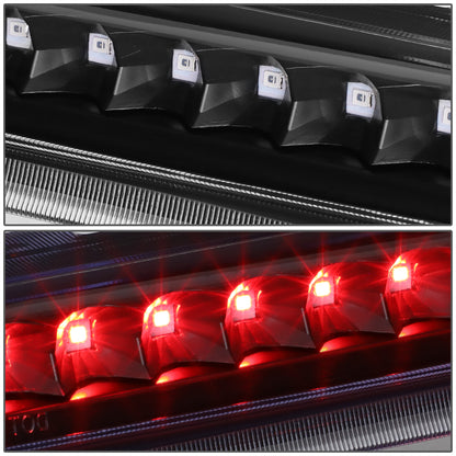 LUZ DE FRENO 04-07 BUICK RAINIER / 02-09 GMC ENVOY, CHEVROLET TRAILBLAZER / 04-06 CHEVROLET TRAILBLAZER EXT / 02-06 GMC ENVOY XL / 03-08 ISUZU ASCENDER / 02-04 OLDSMOBILE BRAVADA / 05-09 SAAB 9-7X - LED - BLACK