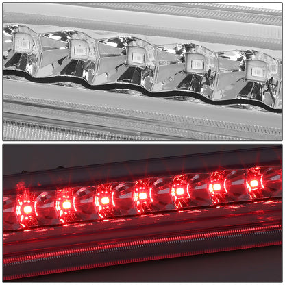 LUZ DE FRENO 04-07 BUICK RAINIER / 02-09 GMC ENVOY, CHEVROLET TRAILBLAZER / 04-06 CHEVROLET TRAILBLAZER EXT / 02-06 GMC ENVOY XL / 03-08 ISUZU ASCENDER / 02-04 OLDSMOBILE BRAVADA / 05-09 SAAB 9-7X - LED - CHROME