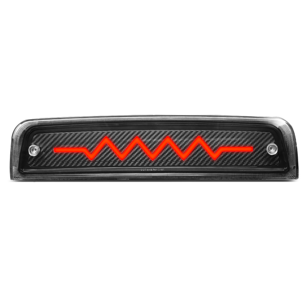 LUZ DE FRENO 09-18 DODGE RAM 1500 / 10-18 DODGE RAM 2500, 3500, 4500, 5500 - 3D - LED - SEQUENTIAL HEARTBEAT LED - BLACK