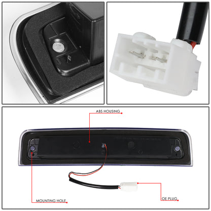 LUZ DE FRENO 09-18 DODGE RAM 1500 / 10-18 DODGE RAM 2500, 3500, 4500, 5500 - 3D - LED - SEQUENTIAL HEARTBEAT LED - BLACK