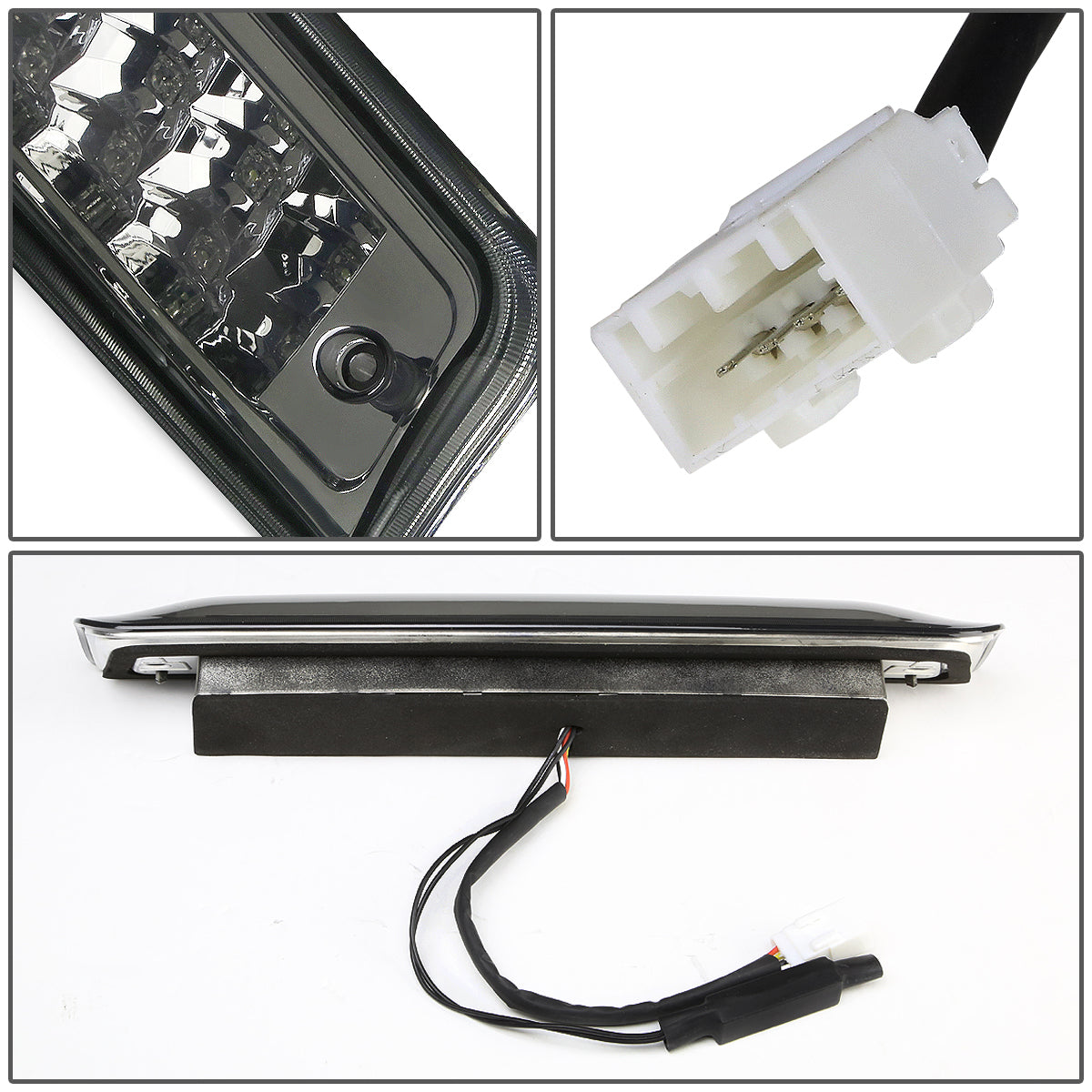 LUZ DE FRENO 09-17 DODGE RAM 1500 / 10-17 RAM 2500, 3500 - FITS MODELS WITH CARGO LIGHTS ONLY - LED - SMOKE