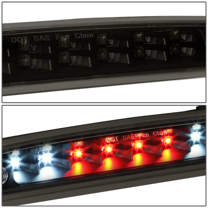 LUZ DE FRENO 94-01 DODGE RAM 1500 / 94-02 DODGE RAM 2500, 3500 - FITS MODELS WITH CARGO LIGHTS ONLY - LED - BLACK / SMOKE