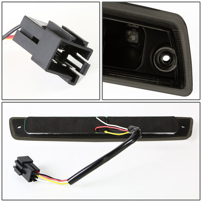 LUZ DE FRENO 94-01 DODGE RAM 1500 / 94-02 DODGE RAM 2500, 3500 - FITS MODELS WITH CARGO LIGHTS ONLY - LED - BLACK / SMOKE