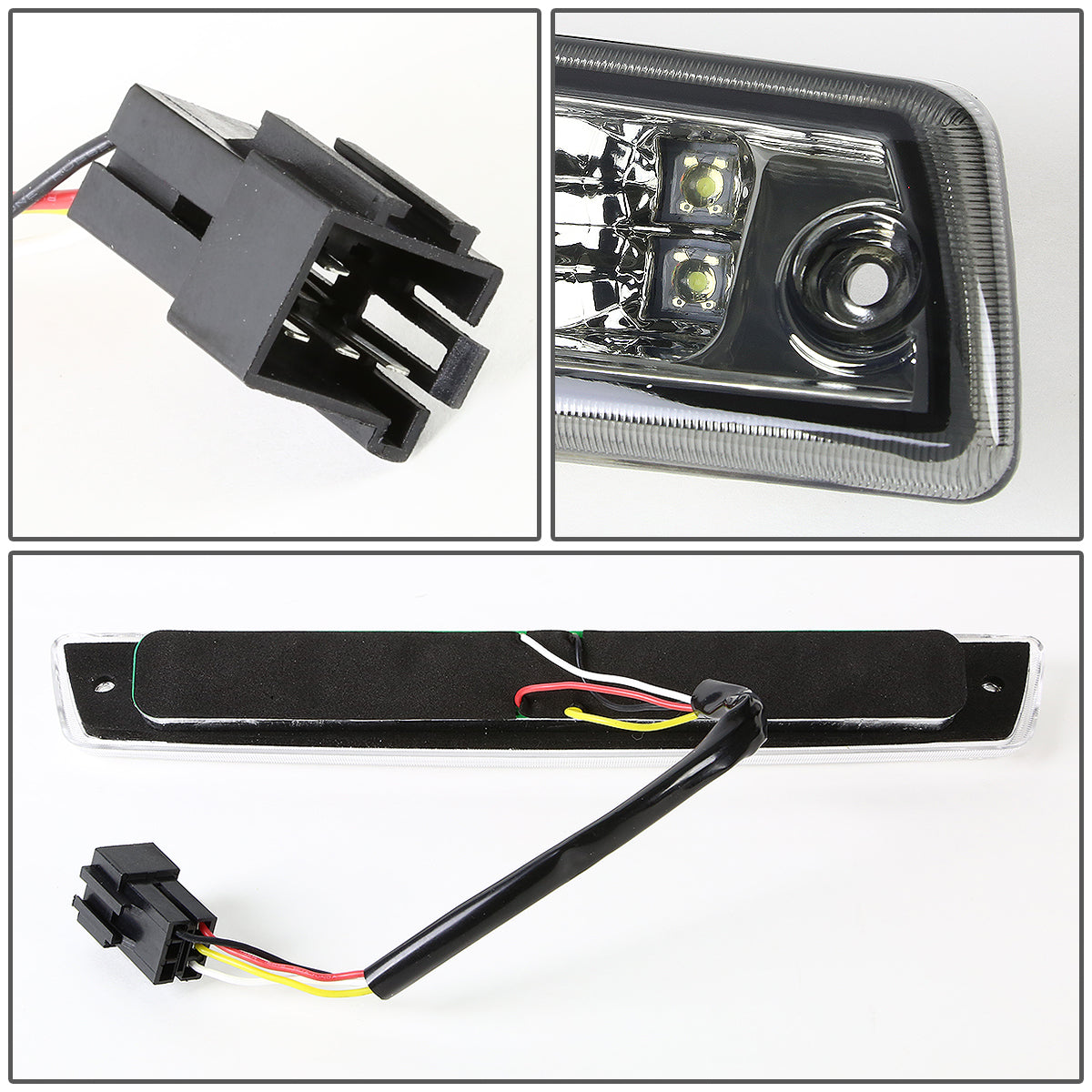 LUZ DE FRENO 94-01 DODGE RAM 1500 / 94-02 DODGE RAM 2500, 3500 - FITS MODELS WITH CARGO LIGHTS ONLY - LED - SMOKE