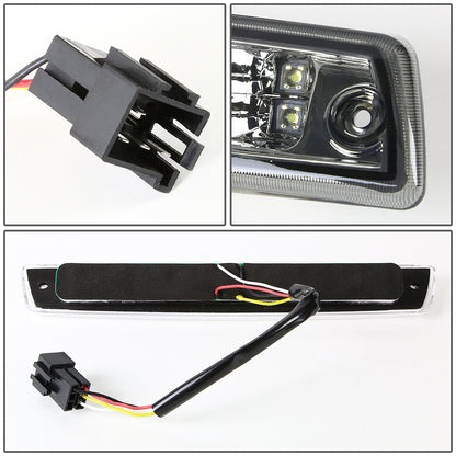 LUZ DE FRENO 94-01 DODGE RAM 1500 / 94-02 DODGE RAM 2500, 3500 - FITS MODELS WITH CARGO LIGHTS ONLY - LED - SMOKE