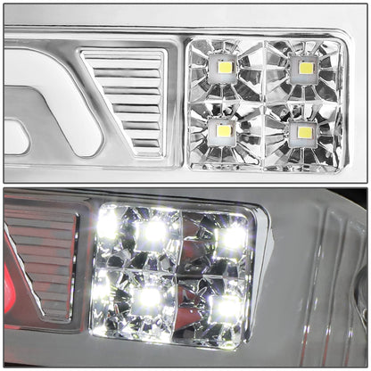 LUZ DE FRENO 02-08 DODGE RAM 1500 / 03-09 DODGE RAM 2500, 3500 - FITS MODELS WITH CARGO LIGHTS ONLY - 3D - LED - CHROME