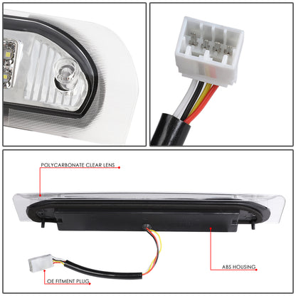 LUZ DE FRENO 02-08 DODGE RAM 1500 / 03-09 DODGE RAM 2500, 3500 - FITS MODELS WITH CARGO LIGHTS ONLY - 3D - LED - CHROME