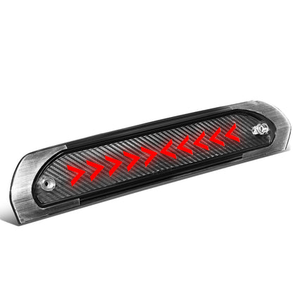 LUZ DE FRENO 02-08 DODGE RAM 1500 / 03-09 DODGE RAM 2500, 3500 - 3D - LED - SEQUENTIAL ARROW LED - BLACK