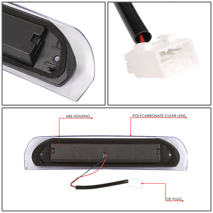 LUZ DE FRENO 02-08 DODGE RAM 1500 / 03-09 DODGE RAM 2500, 3500 - 3D - LED - SEQUENTIAL ARROW LED - BLACK