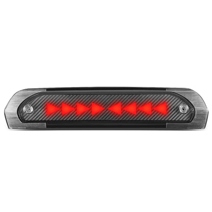 LUZ DE FRENO 02-08 DODGE RAM 1500 / 03-09 DODGE RAM 2500, 3500 - 3D - LED - SEQUENTIAL TRIANGLE LED - BLACK