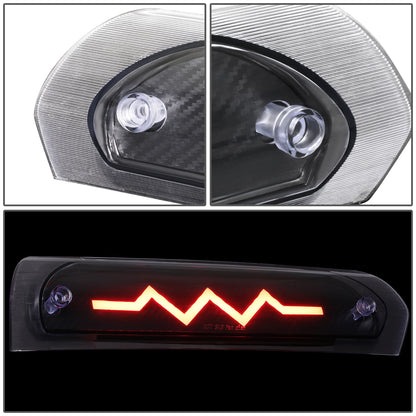 LUZ DE FRENO 02-08 DODGE RAM 1500 / 03-09 DODGE RAM 2500, 3500 - 3D - LED - SEQUENTIAL HEARTBEAT LED - BLACK