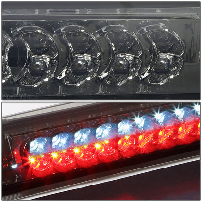 LUZ DE FRENO 02-08 DODGE RAM 1500 / 03-09 RAM 2500, 3500 - FITS MODELS WITH CARGO LIGHTS ONLY - LED - SMOKE