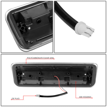 LUZ DE FRENO 07-10 FORD EXPLORER SPORT TRAC / 04-08 FORD F-150 - 3D - LED - SEQUENTIAL ARROW LED - BLACK