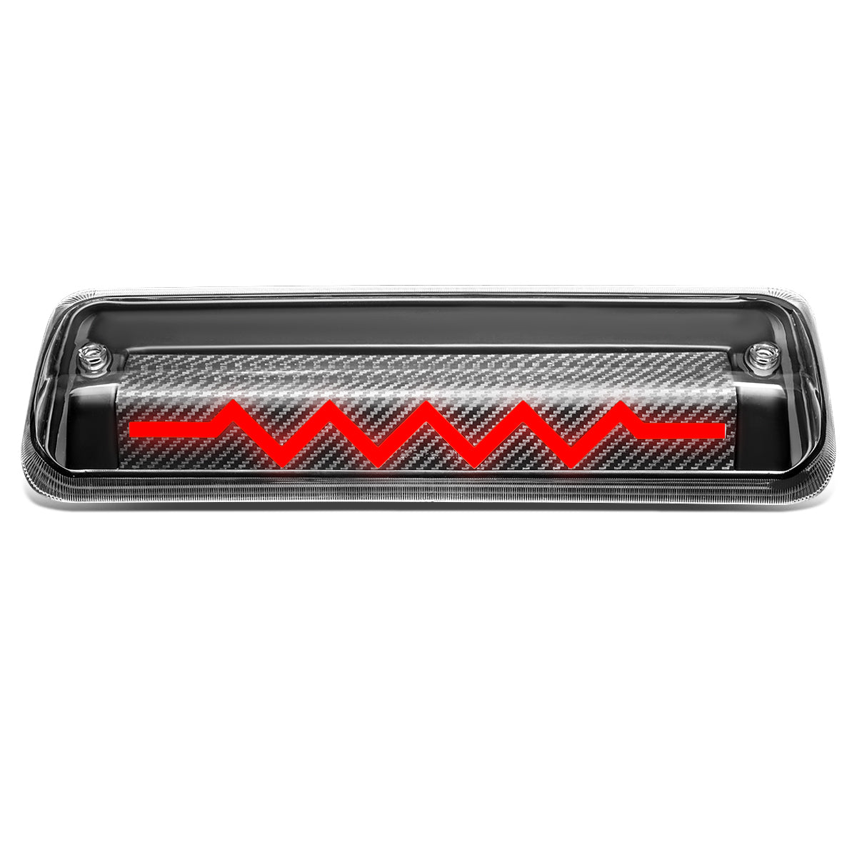 LUZ DE FRENO 07-10 FORD EXPLORER SPORT TRAC / 04-08 FORD F-150 - 3D - LED - SEQUENTIAL HEARTBEAT LED - BLACK