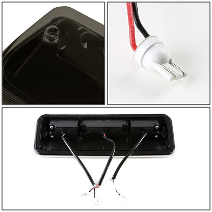 LUZ DE FRENO 07-10 FORD EXPLORER SPORT TRAC / 04-08 FORD F-150, LOBO / 06-08 LINCOLN MARK LT - LED - BLACK / SMOKE