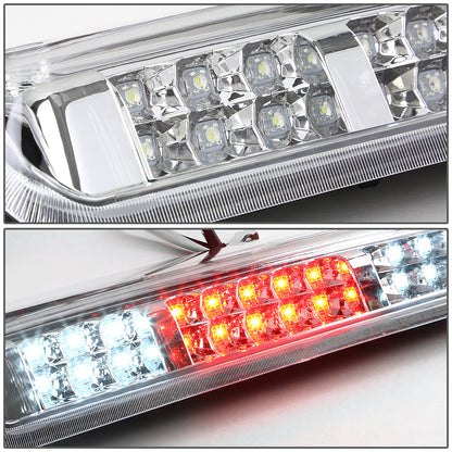 LUZ DE FRENO 07-10 FORD EXPLORER SPORT TRAC / 04-08 FORD F-150, LOBO / 06-08 LINCOLN MARK LT - LED - CHROME