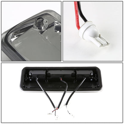 LUZ DE FRENO 07-10 FORD EXPLORER SPORT TRAC / 04-08 FORD F-150, LOBO / 06-08 LINCOLN MARK LT - LED - SMOKE