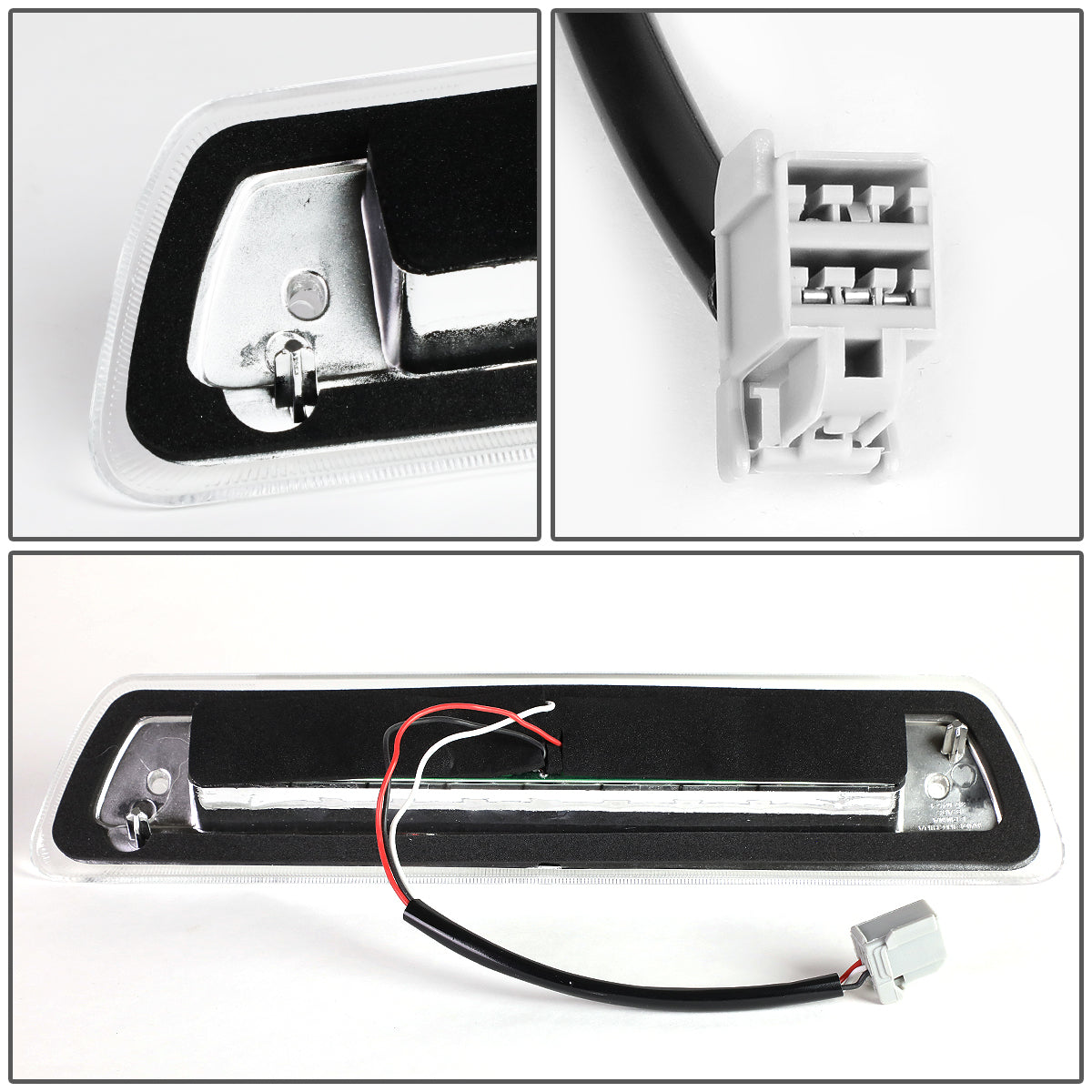 LUZ DE FRENO 09-14 FORD F-150 / 10-14 LINCOLN MARK LT - DOES NOT FIT SVT RAPTOR, MODELS WITH HILL DESCENT CONTROL - LED - CHROME
