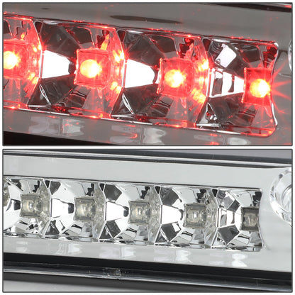 LUZ DE FRENO 15-20 FORD F-150, EXCLUDES RAPTOR MODELS /17-20 F-250, F-350, F-450, F-550 SUPER DUTY MODELS - ONLY FITS MODELS WITH FACORY LED THIRD BRAKE LIGHT - LED - CHROME