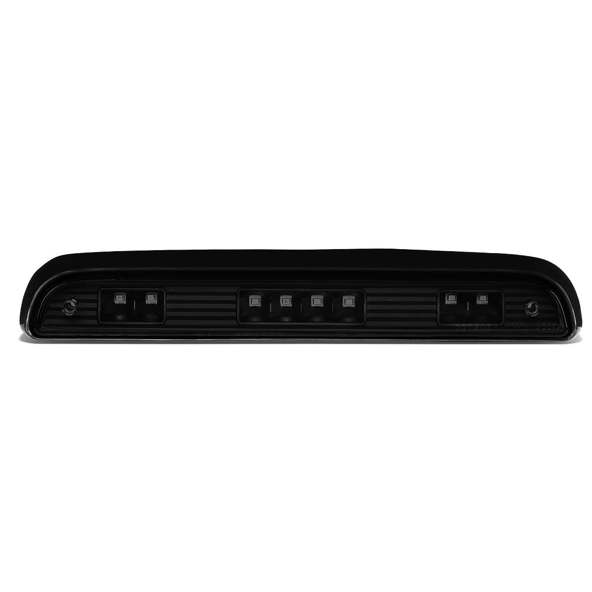 LUZ DE FRENO 92-96 FORD F-150, BRONCO / 92-97 F-250, F-350 - FITS MODELS WITHOUT REAR CARGO LIGHT - LED - BLACK