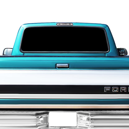LUZ DE FRENO 92-96 FORD F-150, BRONCO / 92-97 F-250, F-350 - FITS MODELS WITHOUT REAR CARGO LIGHT - LED - CHROME