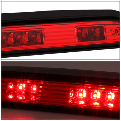 LUZ DE FRENO 92-96 FORD F-150, BRONCO / 92-97 F-250, F-350 - FITS MODELS WITHOUT REAR CARGO LIGHT - LED - RED