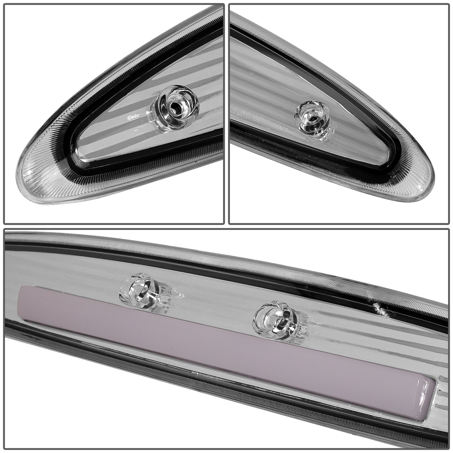 LUZ DE FRENO 97-02 FORD EXPEDITION - LED - CHROME