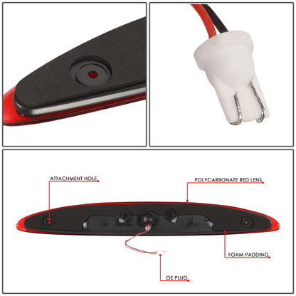 LUZ DE FRENO 97-02 FORD EXPEDITION - LED - RED