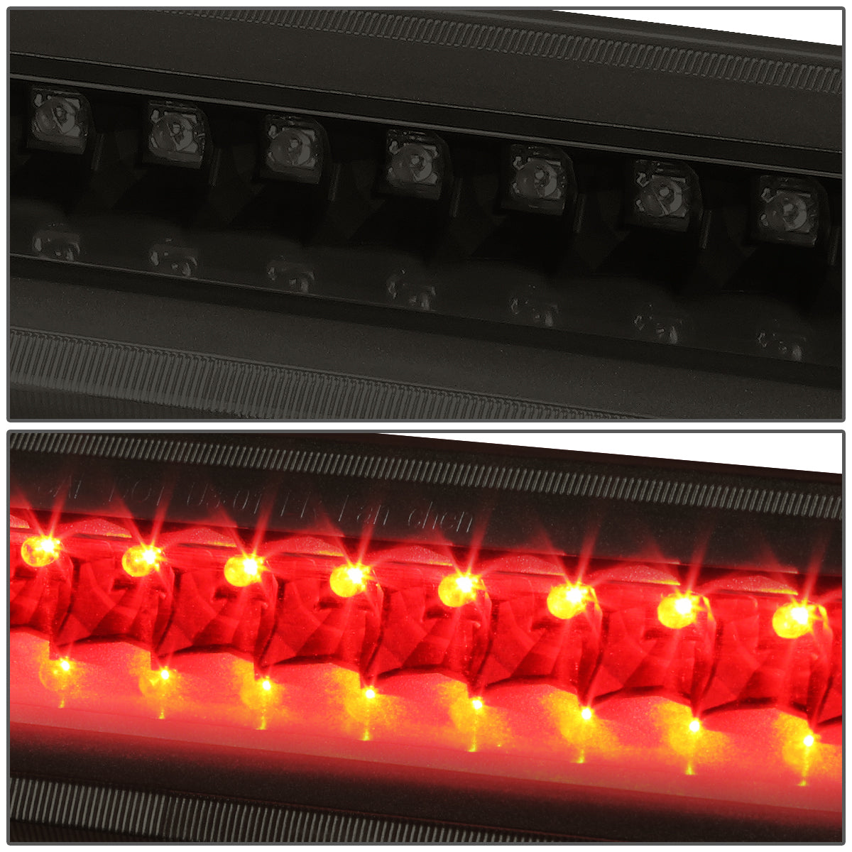 LUZ DE FRENO 02-10 FORD EXPLORER / 08-12 FORD ESCAPE / 08-11 MERCURY MARINER / 06-10 MERCURY MOUNTAINEER - LED - BLACK / SMOKE