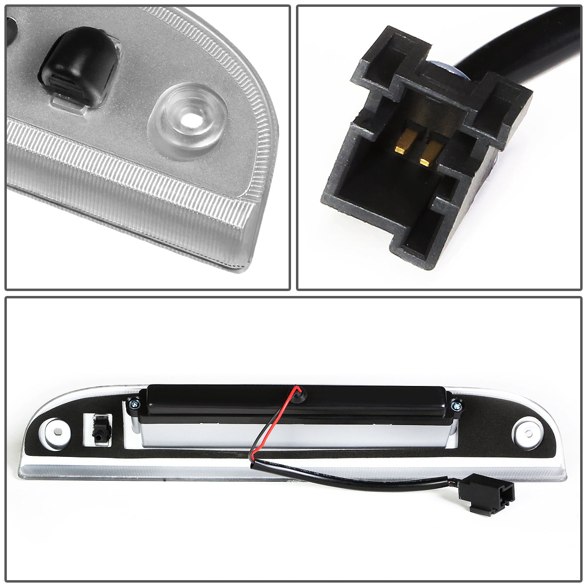 LUZ DE FRENO 02-10 FORD EXPLORER / 08-12 FORD ESCAPE / 08-11 MERCURY MARINER / 06-10 MERCURY MOUNTAINEER - LED -CHROME