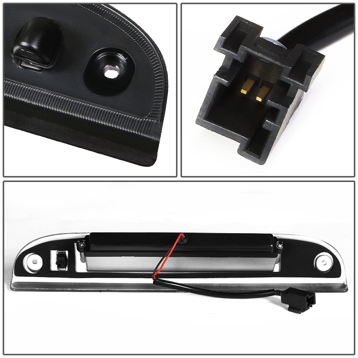 LUZ DE FRENO 02-10 FORD EXPLORER / 08-12 FORD ESCAPE / 08-11 MERCURY MARINER / 06-10 MERCURY MOUNTAINEER - LED - SMOKE