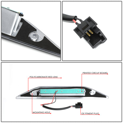 LUZ DE FRENO 08-07 FORD FREESTYLE / 08-09 TAURUS X - LED - RED