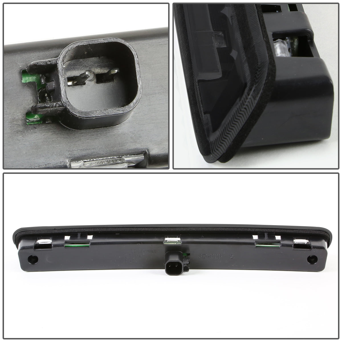 LUZ DE FRENO 05-09 FORD MUSTANG - LED - BLACK / SMOKE