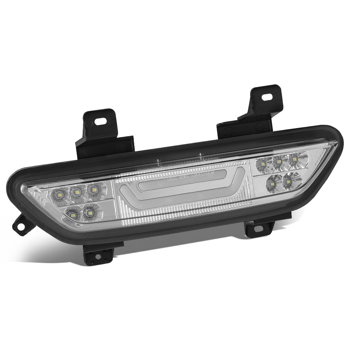 LUZ DE FRENO 15-18 FORD MUSTANG - REQUIRES WIRING INTO EXISTING REVERSE / TAIL LIGHTS - 3D - LED - CHROME