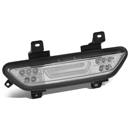LUZ DE FRENO 15-18 FORD MUSTANG - REQUIRES WIRING INTO EXISTING REVERSE / TAIL LIGHTS - 3D - LED - CHROME