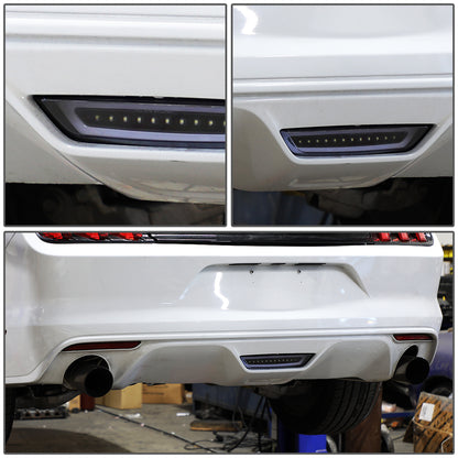 LUZ DE FRENO 15-18 FORD MUSTANG - REQUIRES WIRING INTO EXISTING REVERSE / TAIL LIGHTS - LED - BLACK