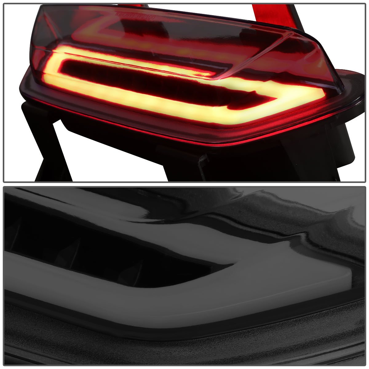 LUZ DE FRENO 15-18 FORD MUSTANG - REQUIRES WIRING INTO EXISTING REVERSE / TAIL LIGHTS - LED - BLACK / SMOKE