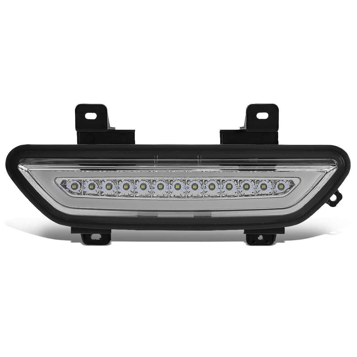 LUZ DE FRENO 15-18 FORD MUSTANG - REQUIRES WIRING INTO EXISTING REVERSE / TAIL LIGHTS - LED - CHROME
