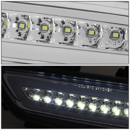 LUZ DE FRENO 15-18 FORD MUSTANG - REQUIRES WIRING INTO EXISTING REVERSE / TAIL LIGHTS - LED - CHROME