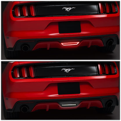 LUZ DE FRENO 15-18 FORD MUSTANG - REQUIRES WIRING INTO EXISTING REVERSE / TAIL LIGHTS - LED - SMOKE