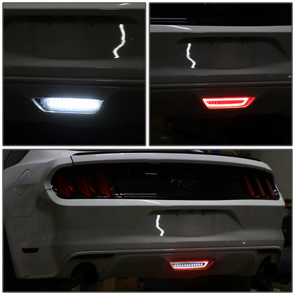 LUZ DE FRENO 15-18 FORD MUSTANG - REQUIRES WIRING INTO EXISTING REVERSE / TAIL LIGHTS - LED - SMOKE