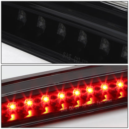 LUZ DE FRENO 93-11 FORD RANGER / 99-16 FORD F-250, F-350, F-450, F-550 SUPER DUTY / 95-03 MAZDA B2300, B3000, B4000 - LED - BLACK / SMOKE