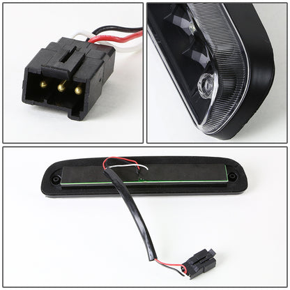 LUZ DE FRENO 93-11 FORD RANGER / 99-16 FORD F-250, F-350, F-450, F-550 SUPER DUTY / 95-03 MAZDA B2300, B2500, B3000, B4000 - LED - BLACK