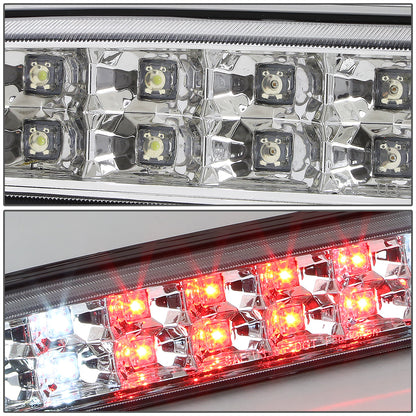 LUZ DE FRENO 93-11 FORD RANGER / 99-16 FORD F-250, F-350, F-450, F-550 SUPER DUTY / 95-03 MAZDA B2300, B2500, B3000, B4000 - LED - CHROME