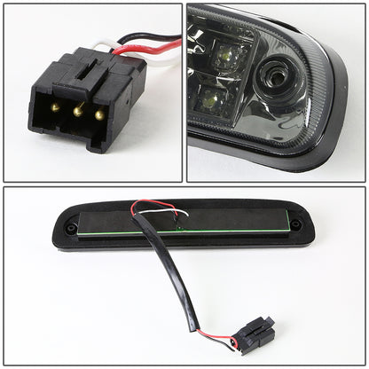 LUZ DE FRENO 93-11 FORD RANGER / 99-16 FORD F-250, F-350, F-450, F-550 SUPER DUTY / 95-03 MAZDA B2300, B2500, B3000, B4000 - LED - SMOKE