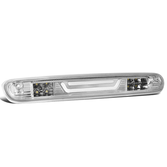 LUZ DE FRENO 07-13 CHEVY SILVERADO 1500, 1500HD, GMC SIERRA 1500, 1500HD / 07-14 SILVERADO 2500, 3500, HD MODELS, GMC SIERRA 2500, 3500, HD MODELS / 09-10 HUMMER H3T - 3D - LED - CHROME