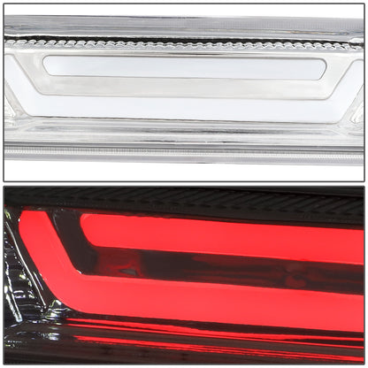 LUZ DE FRENO 07-13 CHEVY SILVERADO 1500, 1500HD, GMC SIERRA 1500, 1500HD / 07-14 SILVERADO 2500, 3500, HD MODELS, GMC SIERRA 2500, 3500, HD MODELS / 09-10 HUMMER H3T - 3D - LED - CHROME