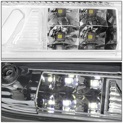 LUZ DE FRENO 07-13 CHEVY SILVERADO 1500, 1500HD, GMC SIERRA 1500, 1500HD / 07-14 SILVERADO 2500, 3500, HD MODELS, GMC SIERRA 2500, 3500, HD MODELS / 09-10 HUMMER H3T - 3D - LED - CHROME